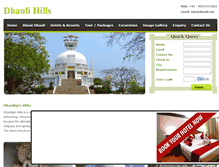 Tablet Screenshot of dhauli.net